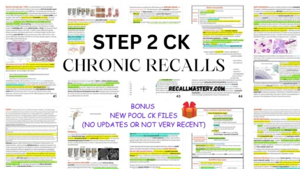 step 2 ck chronic recalls