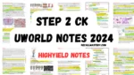 uworld step 2 ck notes