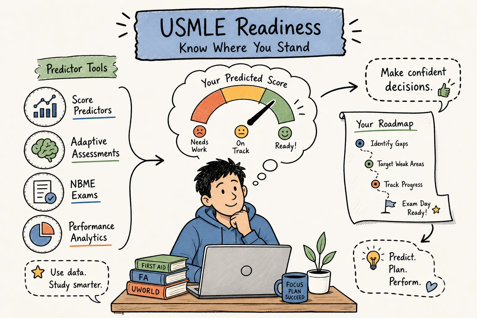 Best USMLE Predictor Tools to Gauge Your Readiness
